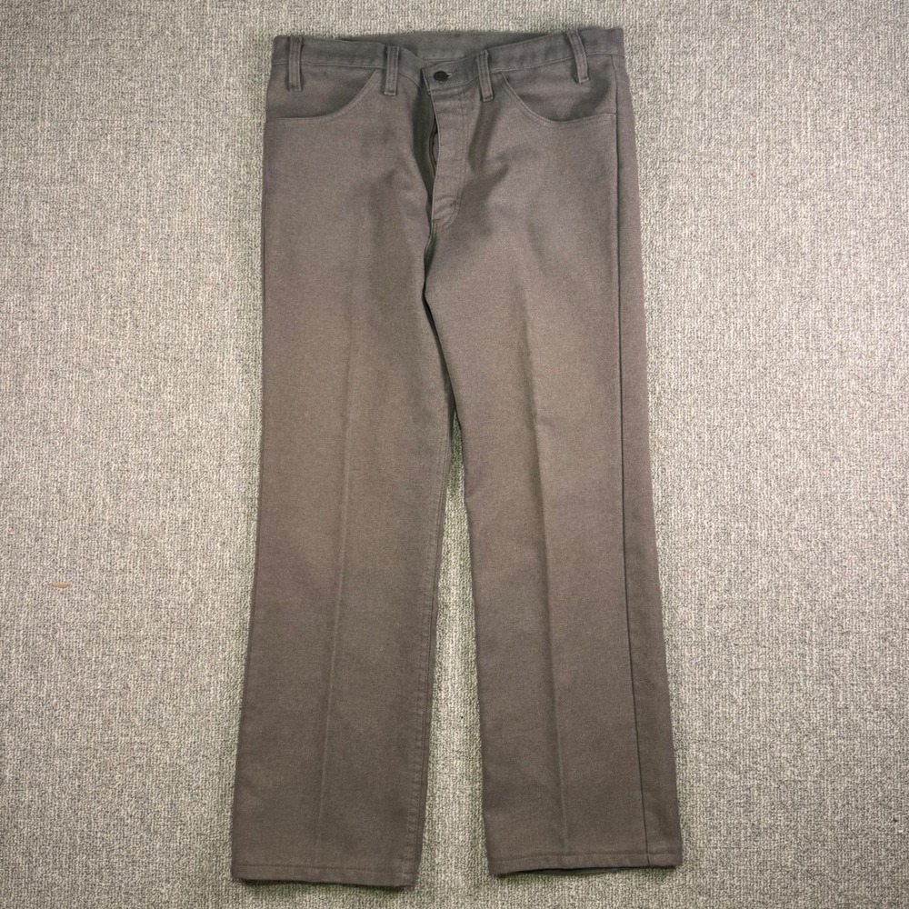 Vintage Levi's Gold Tab‎ Pants W35 L32 Brown Straight Leg Made in USA